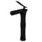 Novatto VICTORIA Single Lever Waterfall Vessel Faucet in Matte Black GF-365MB - alternate 1